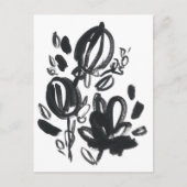 Carte Postale Cameo Bloom - Noir et Blanc (Devant)