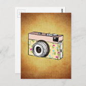 Carte Postale caméra (Devant / Derrière)