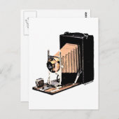 Carte Postale Caméra antique (Devant / Derrière)