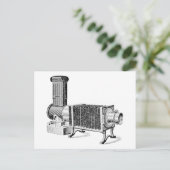 Carte Postale Caméra antique vintage (Debout devant)