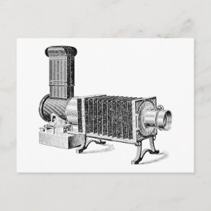 Carte Postale Caméra antique vintage