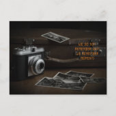 Carte Postale Caméra avec valise (Devant)