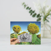 Carte Postale Caméra Crayon Vs - Cri Bébé (Debout devant)