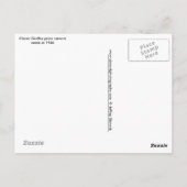 Carte Postale Caméra de presse classique (Dos)