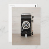 Carte Postale Caméra Kodak vintage (Devant / Derrière)