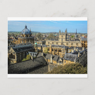 Carte Postale Caméra Radcliffe et bibliothèque Bodleian Oxford
