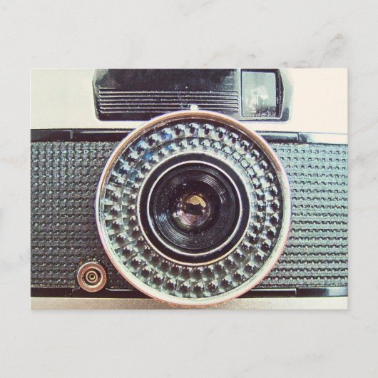 Carte Postale Caméra rétro (Devant)