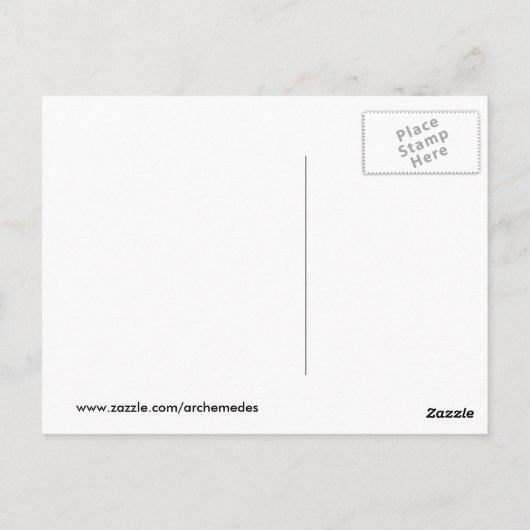 Carte Postale Camera Shy Bumble Bee (Dos)