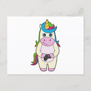 Carte Postale Caméra Unicorn
