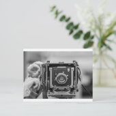 Carte Postale caméra vintage (Debout devant)