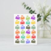 Carte Postale Caméras colorés (Debout devant)