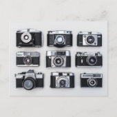 Carte Postale Caméras vintages Rétro Vieux Classique (Devant)