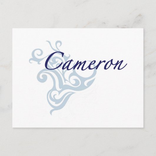 Carte Postale Cameron (Devant)