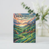 Carte Postale Cameron Highlands Malaisie (Debout devant)