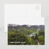 Carte Postale Cameron Highlands plantation de thé, Malaisie (Devant / Derrière)