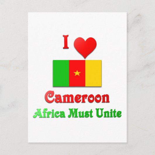 Carte Postale Cameroun (Devant)