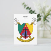 Carte Postale Cameroun Armoiries CM (Debout devant)