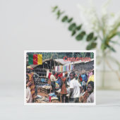 Carte Postale Cameroun - Marché - (Debout devant)