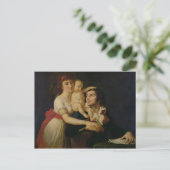 Carte Postale Camille Desmoulins son épouse Lucile et leur (Debout devant)