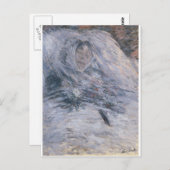 Carte Postale Camille Monet sur son lit de mort (1879) (Devant / Derrière)