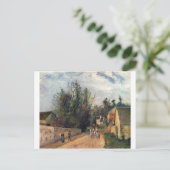 Carte Postale Camille Pissaro - Entraîneur, Emery 1877 (Debout devant)