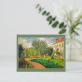 Carte Postale Camille Pissaro Jardin des Maturins (Debout devant)