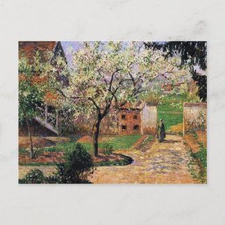 Carte Postale Camille Pissarro - Arbre à prune, Eragny