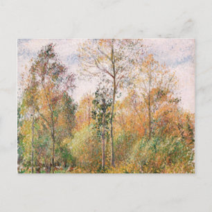 Carte Postale Camille Pissarro - Automne, Poplars, Eragny
