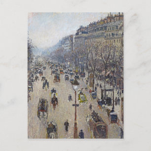 Carte Postale Camille Pissarro - Boulevard Montmartre