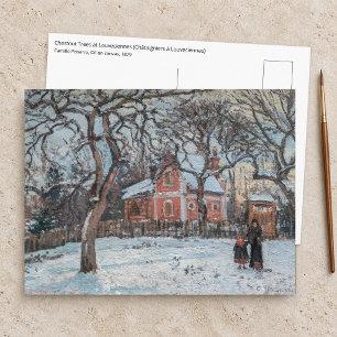 Carte Postale Camille Pissarro - Châtaigniers à Louveciennes