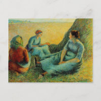 Camille Pissarro - Haymakers Repose