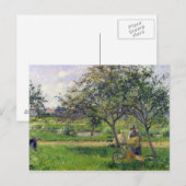 Carte Postale Camille Pissarro | La Brouette, verger, c.188 (Devant / Derrière)