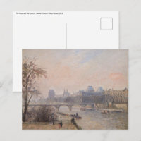 Camille Pissarro - La Seine et le Louvre