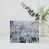 Carte Postale Camille Pissarro - Le Boulevard de Clichy (Debout devant)