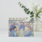 Carte Postale Camille Pissarro | Le Marche de Gisors (Debout devant)