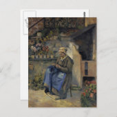 Carte Postale Camille Pissarro - Mère Jolly (Devant / Derrière)