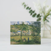 Carte Postale Camille Pissarro | Paysage à Chaponval, 1880 (Debout devant)