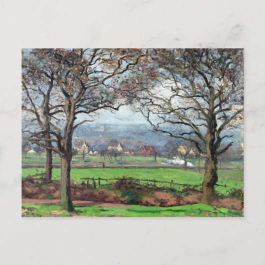 Carte Postale Camille Pissarro Près De Sydenham Hill (Devant)