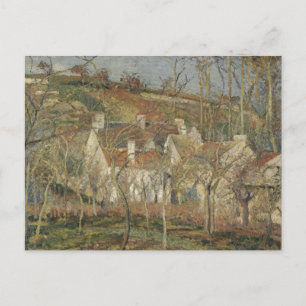 Carte Postale Camille Pissarro - Toits rouges, coin d'un village