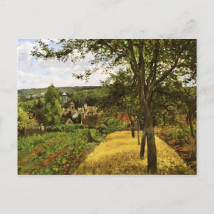 Carte Postale Camille Pissarro- Verger à Louveciennes