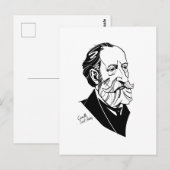 Carte Postale Camille Saint-Saëns (Devant / Derrière)