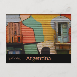 Carte Postale Caminito Buenos Aires Argentine
