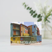 Carte Postale Caminito, La Boca, Buenos Aires (Debout devant)