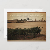 carte postale Camino de Santiago (Devant / Derrière)