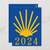 Carte Postale Camino de Santiago 2024 (Devant / Derrière)