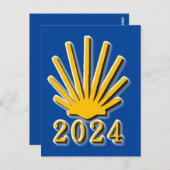 Carte Postale Camino de Santiago 2024 (Devant / Derrière)