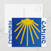 Carte Postale Camino de Santiago Le chemin de saint Jacques 0004 (Devant / Derrière)