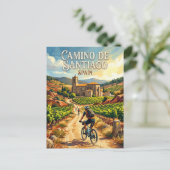 Carte Postale Camino de Santiago Spain (Debout devant)