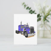 Carte Postale Camion (Debout devant)