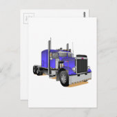 Carte Postale Camion (Devant / Derrière)